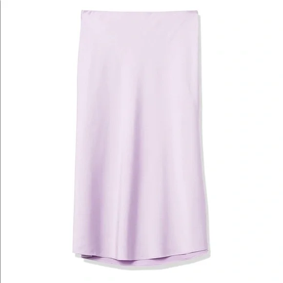 NWT The Drop Women's Maya Silky Slip Skirt - Picture 3 of 3